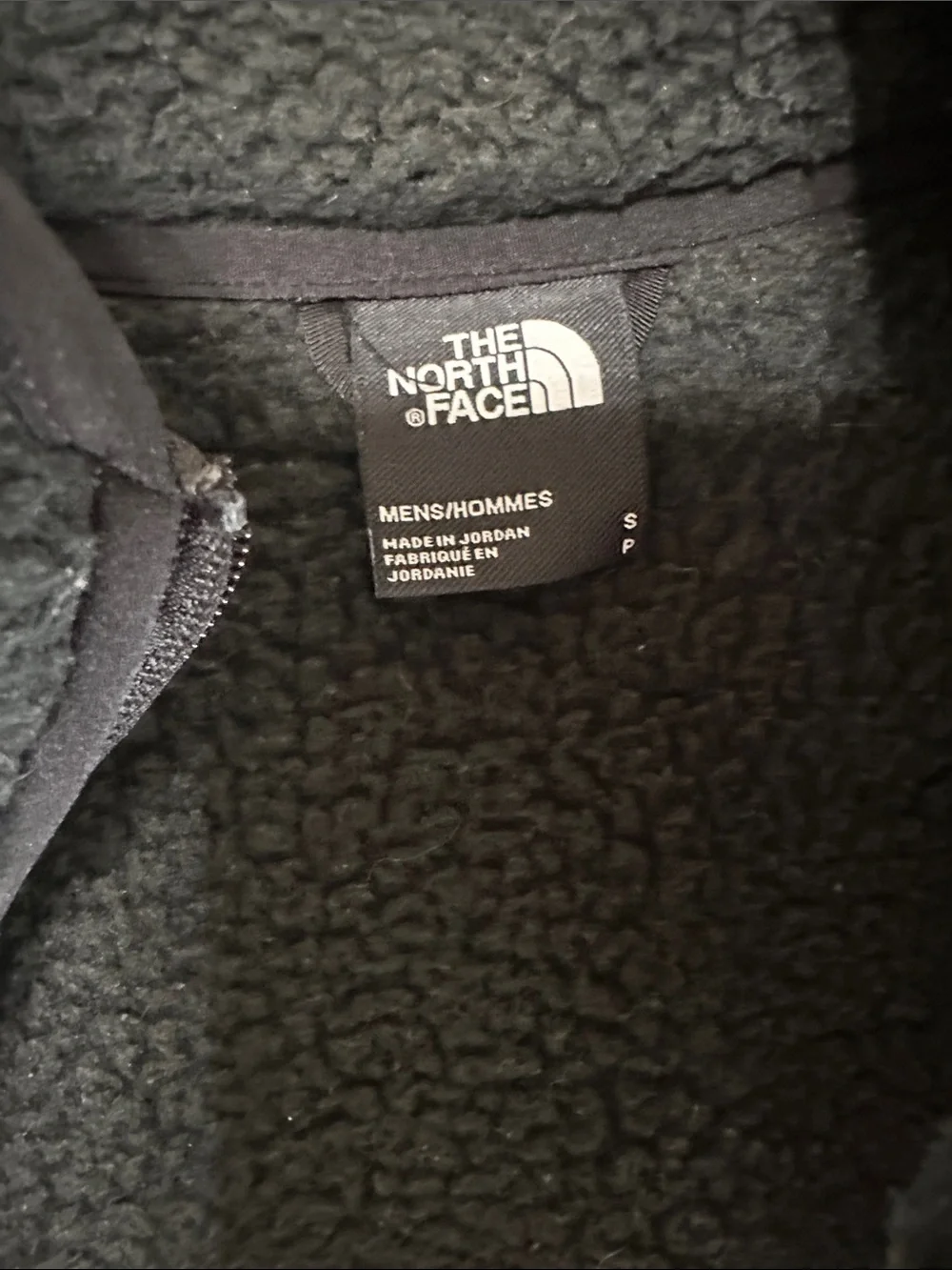 The North Face Men's Black Sherpa Fleece Vest Small